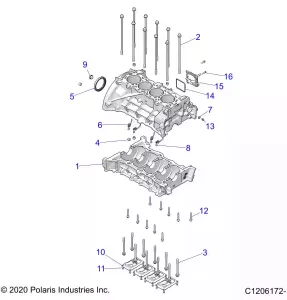 ENGINE, CYLINDER BLOCK - Z22RML2KAL/AP/BK/BL/BP/BT (C1206172-1)