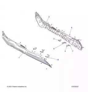 BODY, ROCKERS - Z22RME2KAG/BG/K2KAN/BN/V2KAN/BN (C0705037)