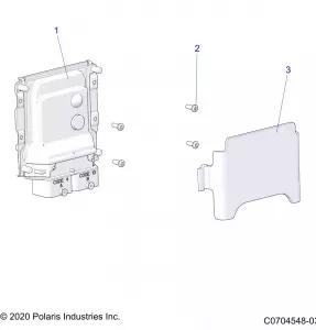 ELECTRICAL, ECU AND RELATED - Z22RME2KAG/BG/K2KAN/BN/V2KAN/BN RZR 2000G4 (C0704548-03)