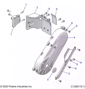 ENGINE, SHIELDS - Z22RME2KAG/BG/K2KAN/BN/V2KAN/BN (C1206172-12)