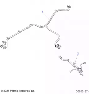 ELECTRICAL, WIRE HARNESS, PERIPHERAL - Z22RAE92AD/AJ (C0705137-3)