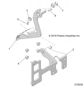 BRAKES, PEDAL and MASTER CYLINDER - Z22CHA57A2/K2 (C700351)