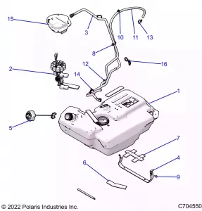 FUEL SYSTEM, TANK - Z22ASE99A5(C7045500)