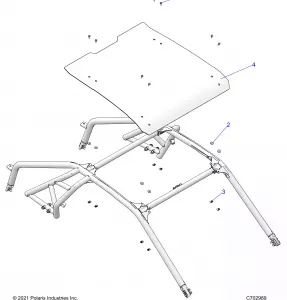 BODY, ROOF - Z22GAL92AG/AL/BG/BL (C702989)