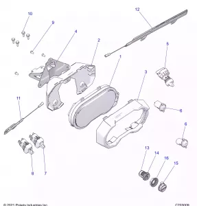 ELECTRICAL, DASH INSTRUMENTS AND CONTROLS - Z22GAL92AG/AL/BG/BL (C703009)