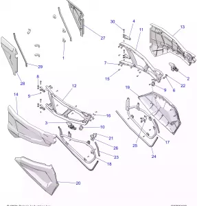 BODY, DOORS, FRONT - Z22NAS99CK/FK (C700285-1)