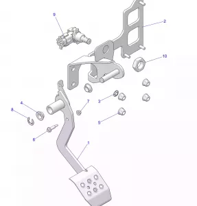 BRAKES, PEDAL - Z22NAS99CK/FK (C0704268)