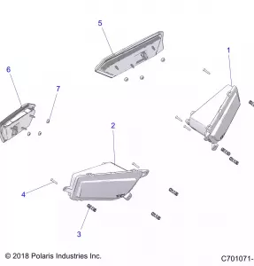 ELECTRICAL, HEADLIGHTS AND TAILLIGHTS - Z22NAS99CK/FK (C701071-1)