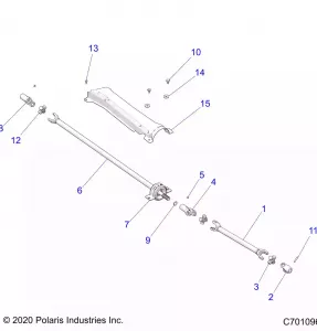 DRIVE TRAIN, PROP SHAFT - Z22NAE99AJ/AN/BJ/BN (C701096)