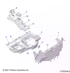 BODY, FLOOR - Z22NAS99CZ (C700248-20)