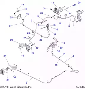 BRAKES, BRAKE LINES AND MASTER CYLINDER - Z22NAS99CZ (C700852)