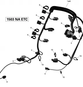 10- Двигатель Harness 2_Sea-Doo