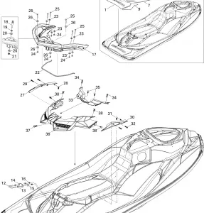 09- Кузовные детали, Rear View