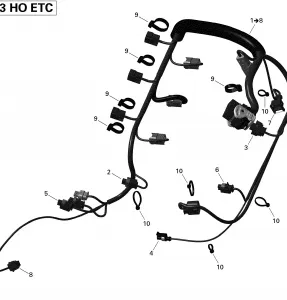 10- Двигатель Harness