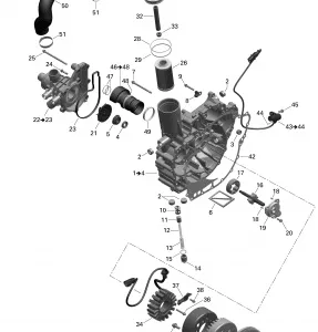 03- PTO Cover And Magneto