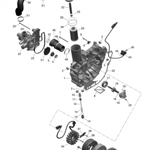 03- PTO Cover And Magneto