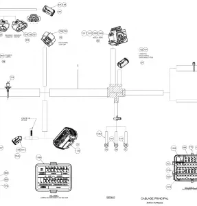 10- Electrical Harness Главный жгут проводки_13S1413a