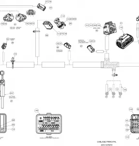 10- Electrical Harness Главный жгут проводки_13S1407a