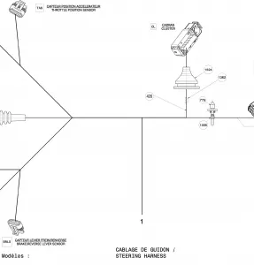 10- Electrical Harness Рулевое управление Harness 2_13S1411b