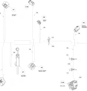 10- Electrical Harness Main - except iBR_13S1401b