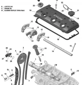 01- Клапанный механизм - 300