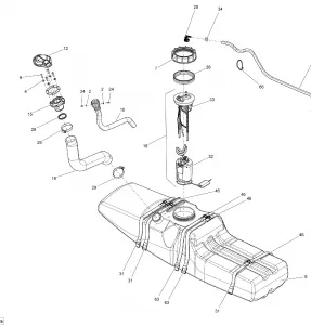 02- Топливная система System - With Suspension