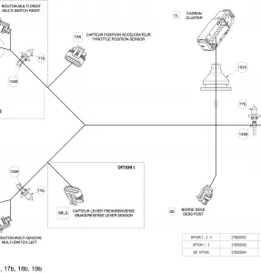 10- Electrical Harness - Рулевое управление Harness - 278003262-263-264 (Refer to Electrical System for Model)