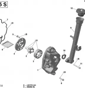 02- Oil Separator - 155 Model With Suspension