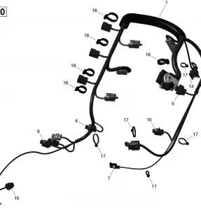 10- Двигатель Harness - 260