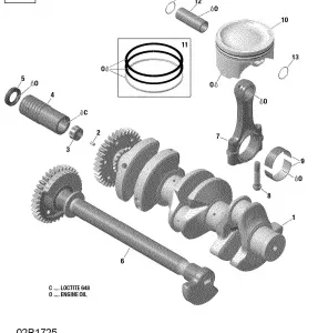 01- Crankshaft, Pistons And Balance Shaft - 300