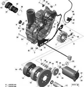 03- PTO Cover And Magneto