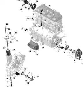 01- Двигатель - Lubrication -  1630 SCIC