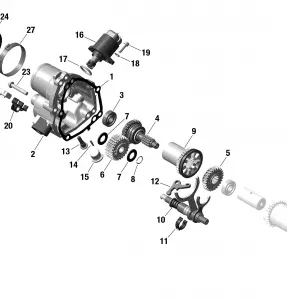 01- Rotax - IDF Gearbox