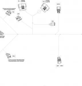 08- Electric - Рулевое управление Wiring Harness - 278003851 - Medium VIP Cluster