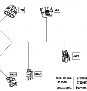 08- Electric - Рулевое управление Wiring Harness - 278003780