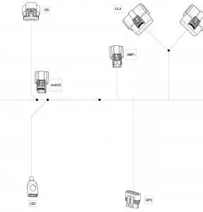 08- Electric - Рулевое управление Wiring Harness - 278004050