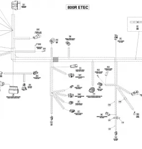 10- Electrical Harness 800HO ETEC