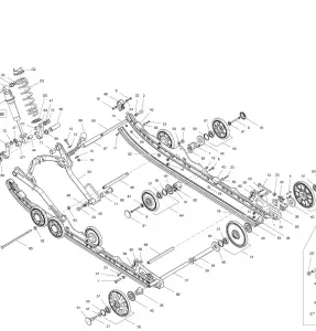 08- Задняя подвеска Front Arm And Base