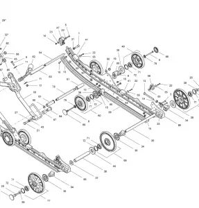 08- Задняя подвеска Front Arm And Base