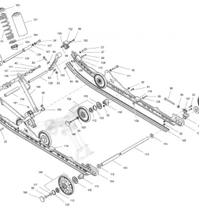 08- Задняя подвеска Base 137, Front Arm