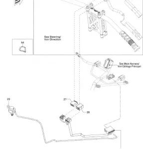 10- Electrical Accessories, Рулевое управление STD