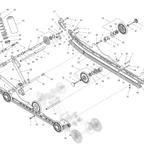 08- Задняя подвеска Base And Front Arm