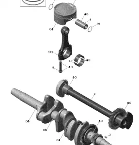 01- Crankshaft, Pistons And Balance Shaft