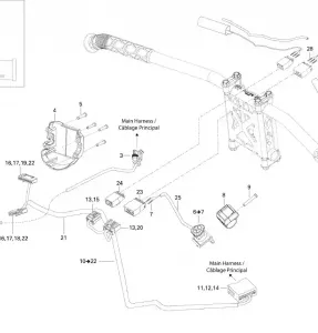 10- Рулевое управление Wiring Harness
