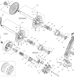 05- Pulley System 600 HO ETEC