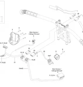 10- Рулевое управление Wiring Harness