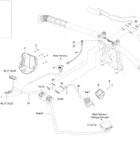 10- Рулевое управление Wiring Harness