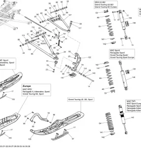 07- Передняя подвеска And Ski _24M1401