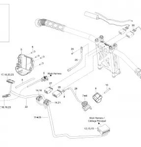 10- Рулевое управление Wiring Harness