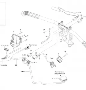 10- Рулевое управление Wiring Harness